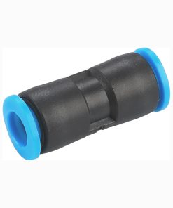Blue-Black plastic fitting